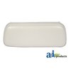 A & I Products Upper Back Cushion, WHT VINYL 12" x5" x2" A-70243516-4